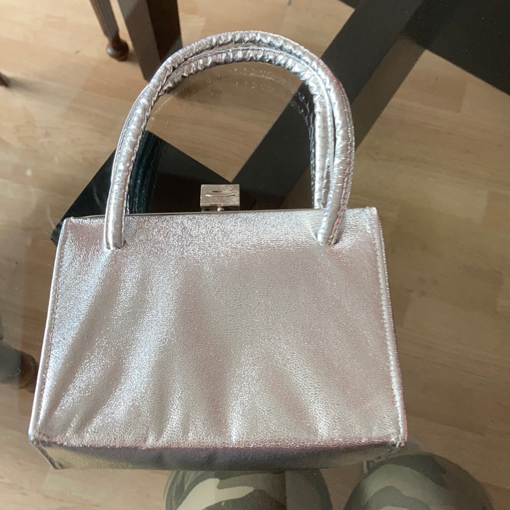 Vintage Silver Mini Purse